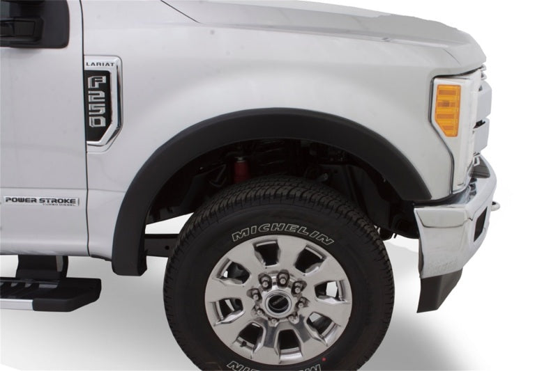 Bushwacker 17-18 Ford F-250 Super Duty OE Style Flares 2pc - Black Bushwacker
