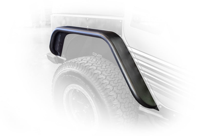 DV8 Offroad 07-18 Jeep Wrangler JK Front & Rear Flat Tube Fenders DV8 Offroad