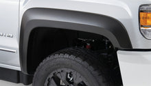 Load image into Gallery viewer, Bushwacker 15-18 GMC Sierra 2500 HD Extend-A-Fender Style Flares 4pc 78.8/97.6in Bed - Black Bushwacker