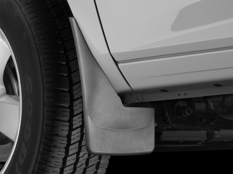 WeatherTech 09+ Dodge Ram 1500 No Drill Mudflaps - Black WeatherTech