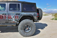 Load image into Gallery viewer, Fabtech 18-21 Jeep JL 4WD Rear Steel Tube Fenders - Textured Black Fabtech