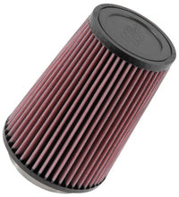 Load image into Gallery viewer, K&amp;N Universal Rubber Filter Round Tprd 3.313in Flange ID x 4.75in Base OD x 3.5in Top OD x 6.5in H K&amp;N Engineering