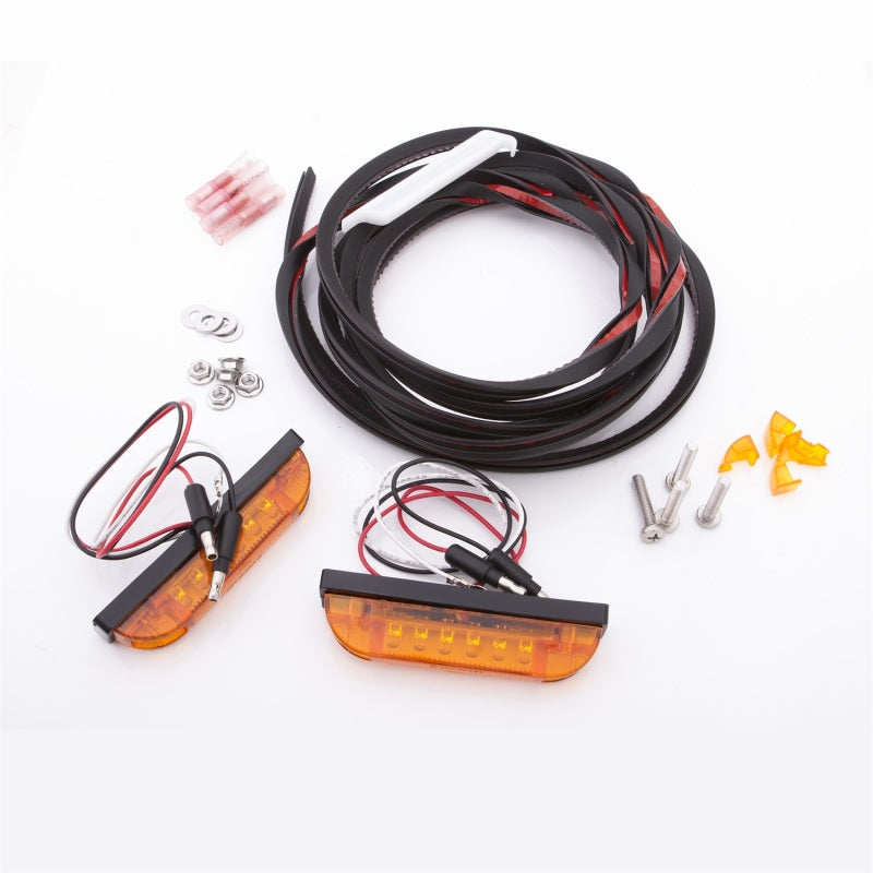 Bushwacker 99-18 Universal 3-Wire Led Marker Light Kit For Flat Style Flares Bushwacker