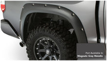 Load image into Gallery viewer, Bushwacker 16-18 Toyota Tundra Fleetside Pocket Style Flares 4pc - Magnetic Grey Bushwacker