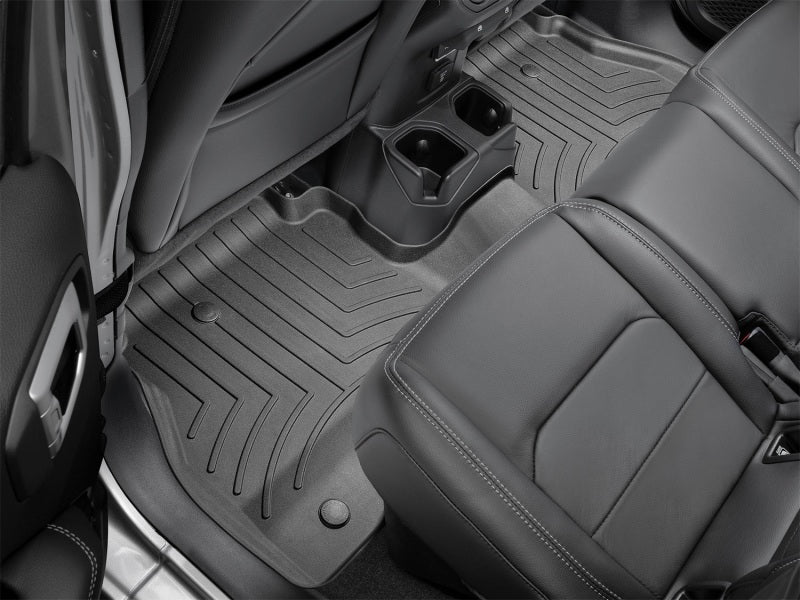 WeatherTech 2021+ Volkswagen ID.4 Rear FloorLiner - Black WeatherTech