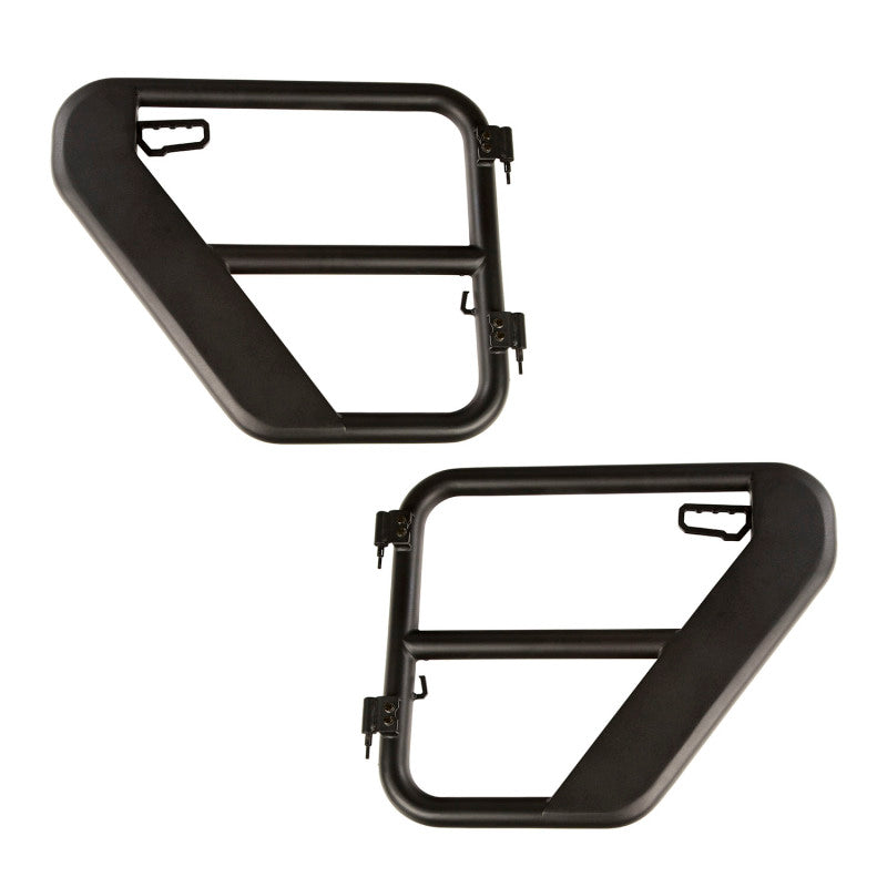 Rugged Ridge Fortis Rear Tube Doors 18-20 Jeep JL / 2020 JT Rugged Ridge