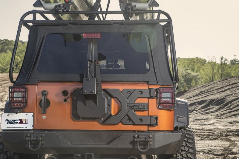 Rugged Ridge Spartacus HD Tire Carrier Kit 07-18 Jeep Wrangler Rugged Ridge
