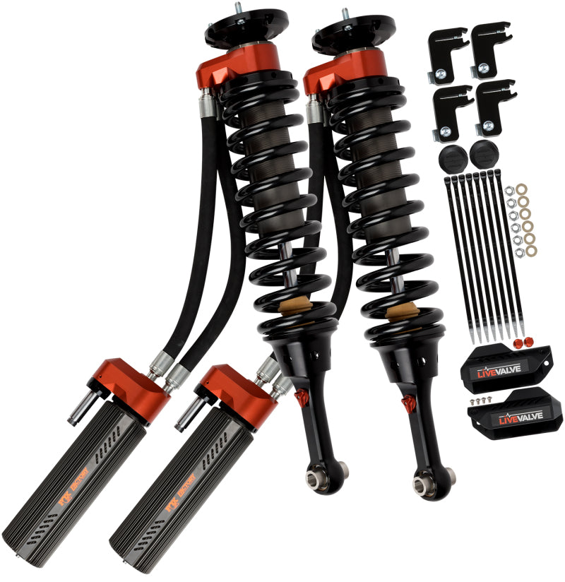 Fox 3.0 Factory Race Series Live Valve Internal Bypass Coilover Shock 2019+ Ford Raptor - Front FOX