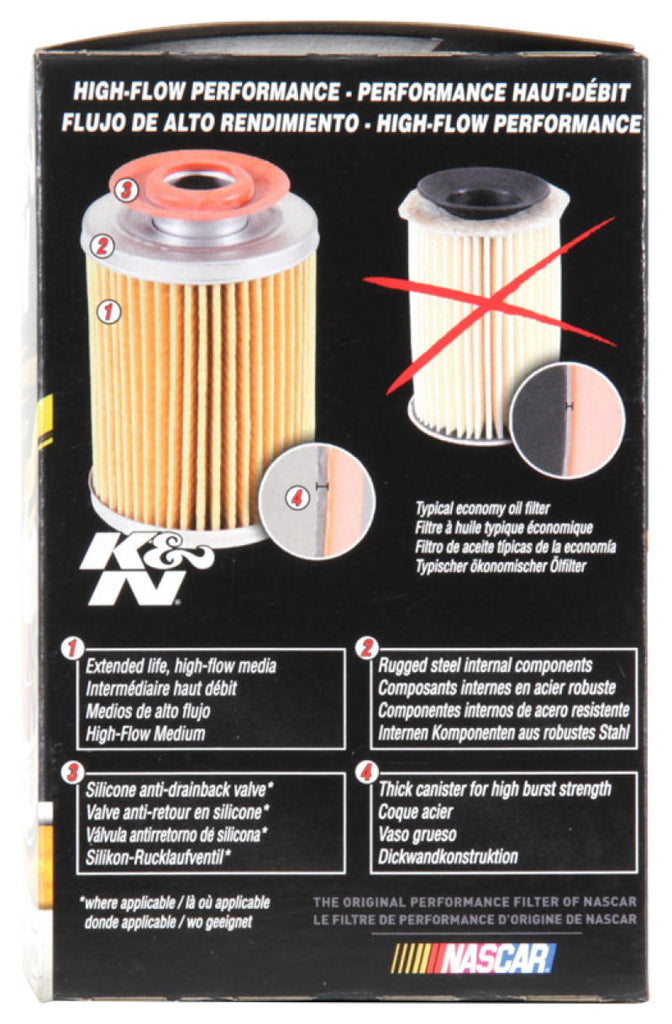 K&N Oil Filter OIL FILTER; AUTOMOTIVE K&N Engineering