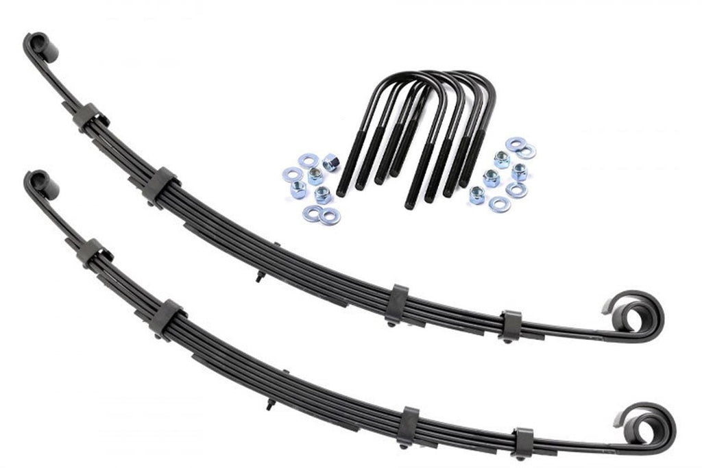 Front Leaf Springs | 2.5" Lift | Pair | Jeep CJ 7 4WD (1976-1986) Rough Country
