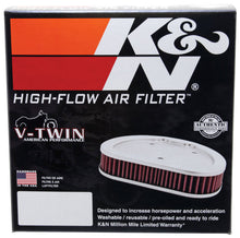 Load image into Gallery viewer, K&amp;N Replacement Air Filter 1.625in H x 7.5in L for Harley Davidson K&amp;N Engineering