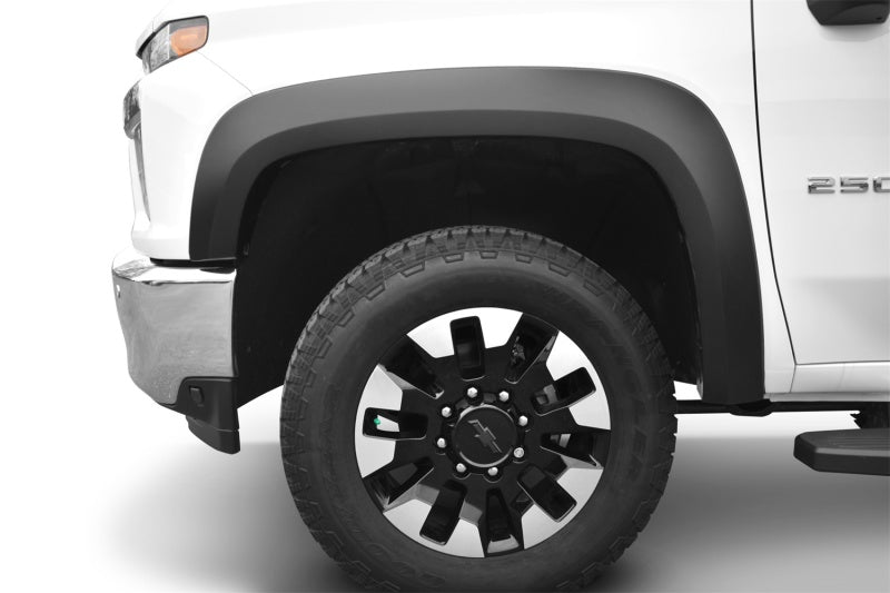 Bushwacker 2020 Chevrolet Silverado 2500/3500 Extend-A-Fender Style Flares 4pc - Black Bushwacker