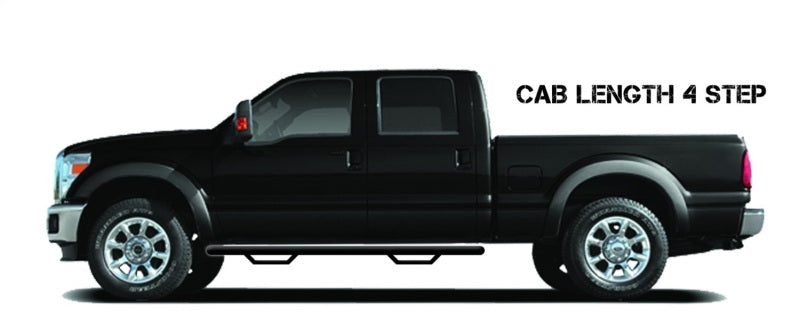 N-Fab Nerf Step 09-14 Ford F-150/Raptor/Lobo SuperCrew - Tex. Black - Cab Length - 3in N-Fab