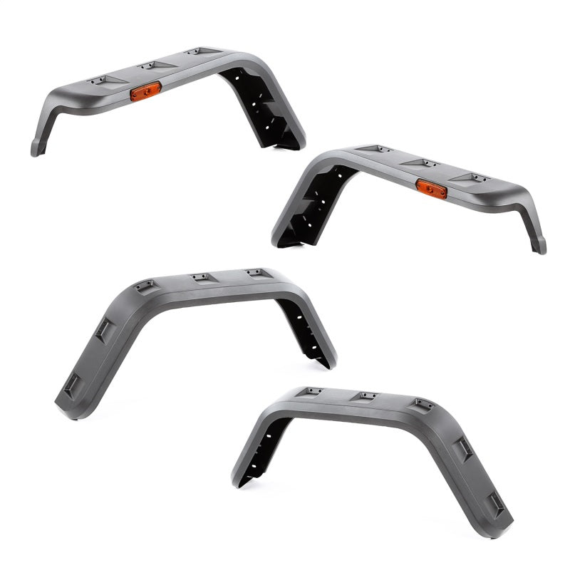 Rugged Ridge Hurricane Fender Flare Kit 97-06 Jeep Wrangler TJ Rugged Ridge