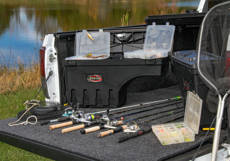 UnderCover 05-20 Toyota Tacoma Drivers Side Swing Case - Black Smooth - Extreme Performance & Offroad