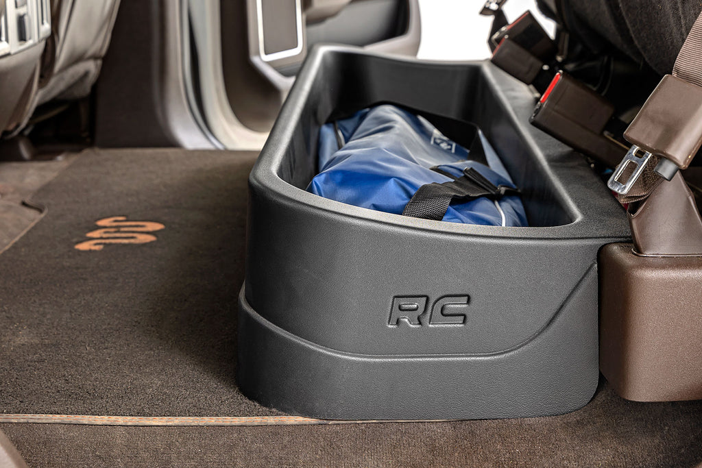 Under Seat Storage | Crew Cab | Ford F-150/F-250/F-350/Raptor (15-23) Rough Country