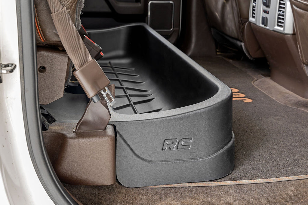 Under Seat Storage | Crew Cab | Ford F-150/F-250/F-350/Raptor (15-23) Rough Country