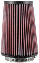 Load image into Gallery viewer, K&amp;N Universal Rubber Filter Round Tprd 3.313in Flange ID x 4.75in Base OD x 3.5in Top OD x 6.5in H K&amp;N Engineering