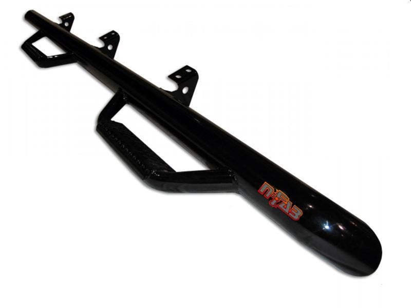 N-Fab Nerf Step 16-17 Toyota Tacoma Double Cab - Gloss Black - Cab Length - 2in N-Fab