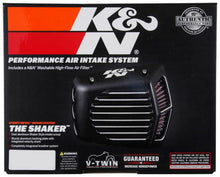 Load image into Gallery viewer, K&amp;N Street Metal Intake System for 01-16 Harley Davidson Softail/Dyna - Shaker Black K&amp;N Engineering