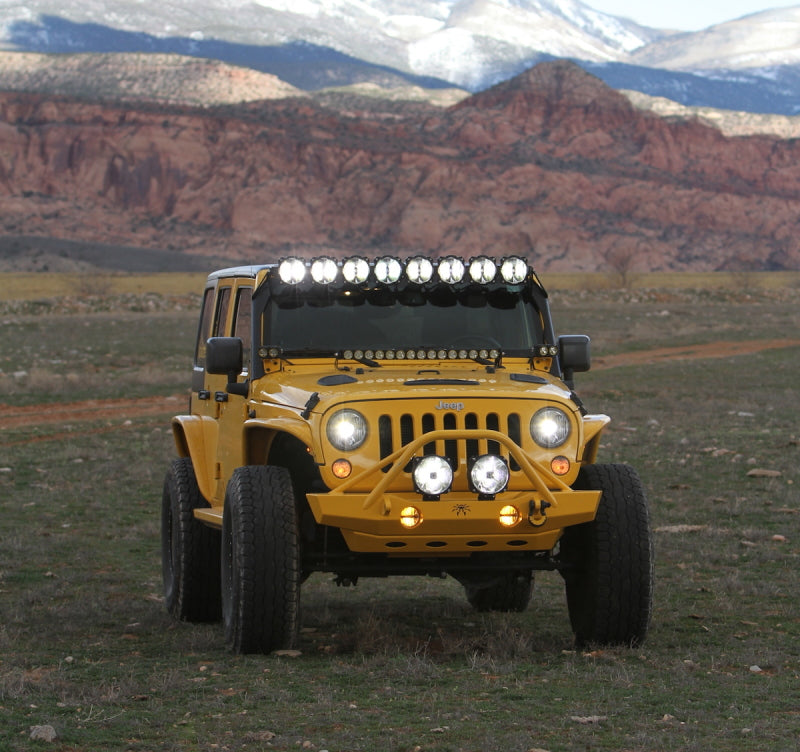 KC HiLiTES 07-18 Jeep JK 7in. Gravity LED Pro DOT Approved Replacement Headlight (Single) KC HiLiTES