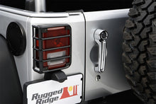 Load image into Gallery viewer, Rugged Ridge 07-18 Jeep Wrangler Black Tail Light Euro Guards Rugged Ridge