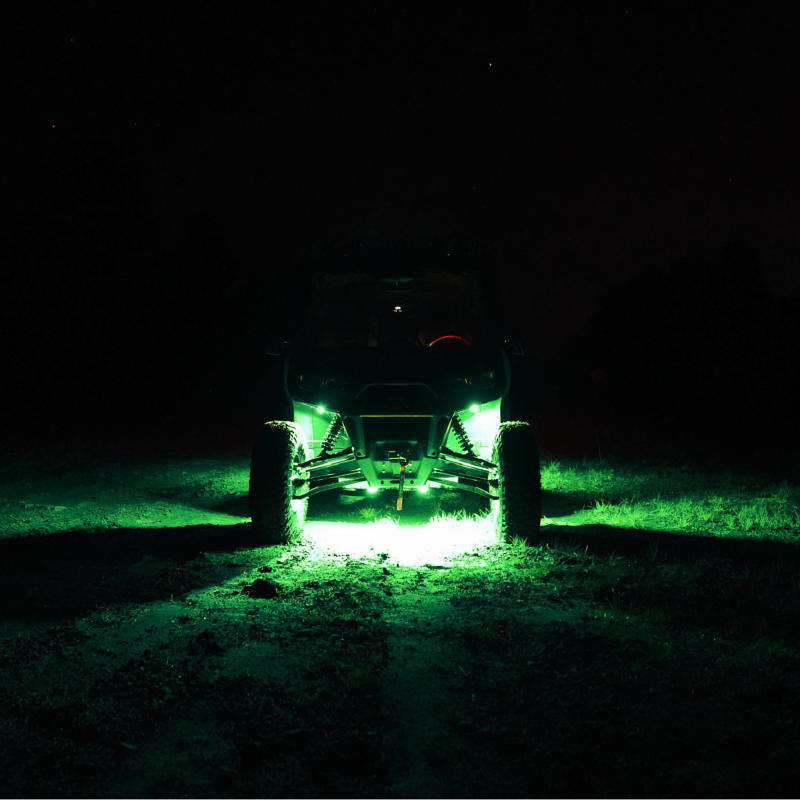 KC HiLiTES Cyclone V2 LED - Replacement Lens - Green - Single KC HiLiTES