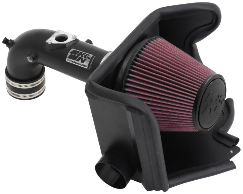 K&N 12-13 Toyota Camry 2.5L Black Typhoon Cold-Air Intake K&N Engineering