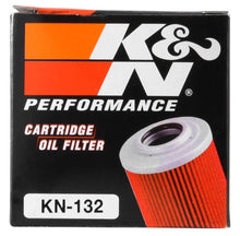 Load image into Gallery viewer, K&amp;N Suzuki / Arctic Cat / Kawasaki / Yamaha 1.75in OD x 2.125in H Oil Filter K&amp;N Engineering