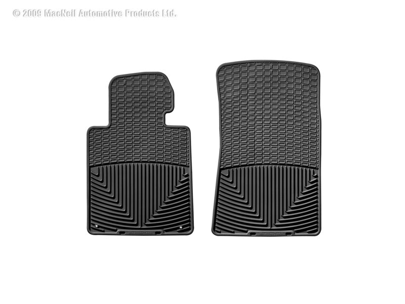 WeatherTech 99 BMW M3 Convertible Front Rubber Mats - Black WeatherTech