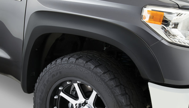 Bushwacker 14-18 Toyota Tundra Extend-A-Fender Style Flares 2pc - Black Bushwacker
