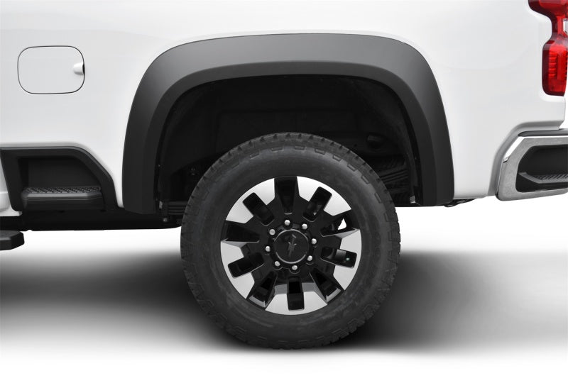 Bushwacker 2020 Chevrolet Silverado 2500/3500 Extend-A-Fender Style Flares 4pc - Black Bushwacker