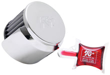 Load image into Gallery viewer, K&amp;N 1in Flange L x 3in OD x 2.5in Height Clamp On Crankcase Vent Filter K&amp;N Engineering