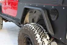 Load image into Gallery viewer, Fishbone Offroad 97-06 Jeep Wrangler TJ Steel Tube Fenders Rear 3In Flare - Blk Textured Powdercoat Fishbone Offroad