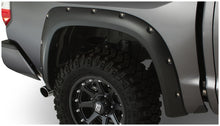 Load image into Gallery viewer, Bushwacker 14-18 Toyota Tundra Fleetside Pocket Style Flares 4pc 66.7/78.7/97.6in Bed - Black Bushwacker