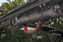 Load image into Gallery viewer, Rugged Ridge Paracord Grab Handles Red/Black Pair Rugged Ridge