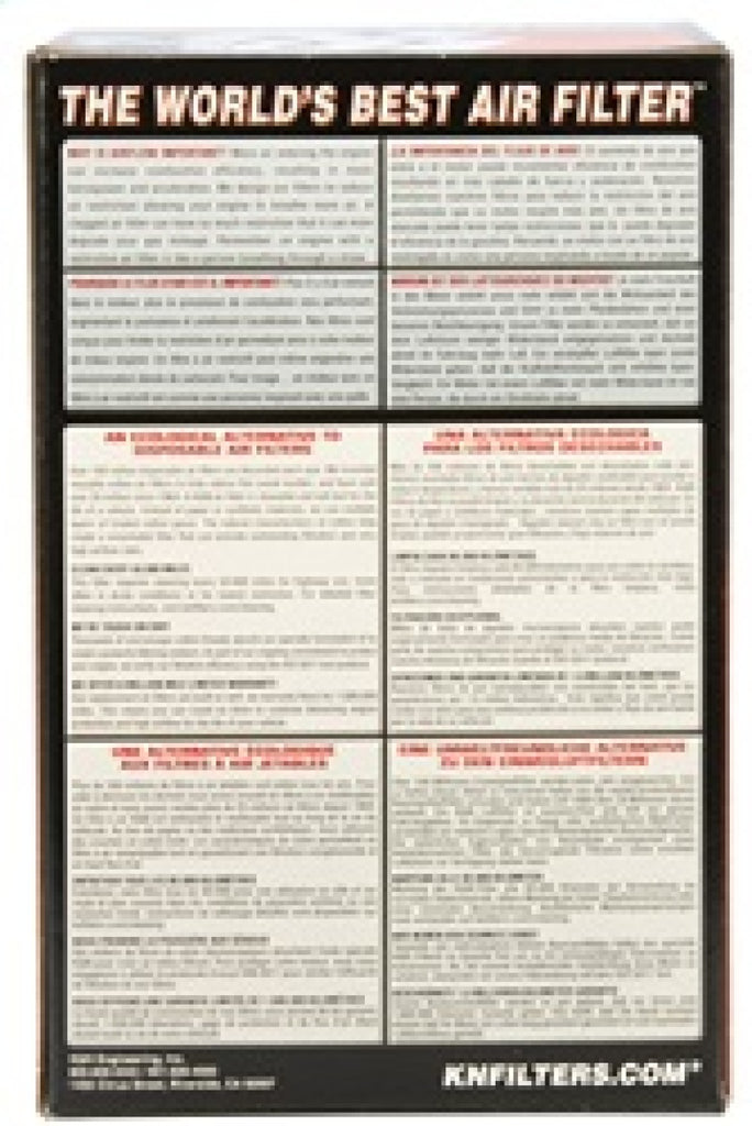 K&N 07-12 Ducati 1098/1098S/1098R/848 848/1198S/Streetfighter/848 Evo/Diavel Replacement Air Filter K&N Engineering