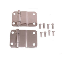 Load image into Gallery viewer, Rugged Ridge 76-86 Jeep CJ Stainless Steel Tailgate Hinges Rugged Ridge