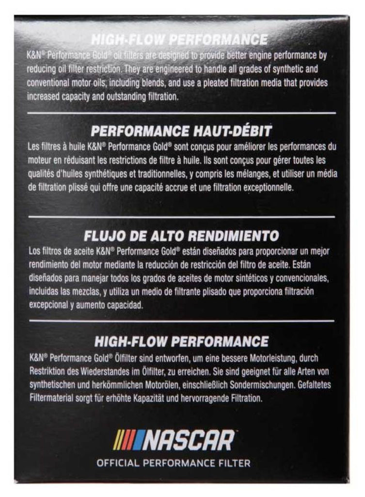K&N Performance Oil Filter for 06-14 Toyota/Lexus Various Applications K&N Engineering
