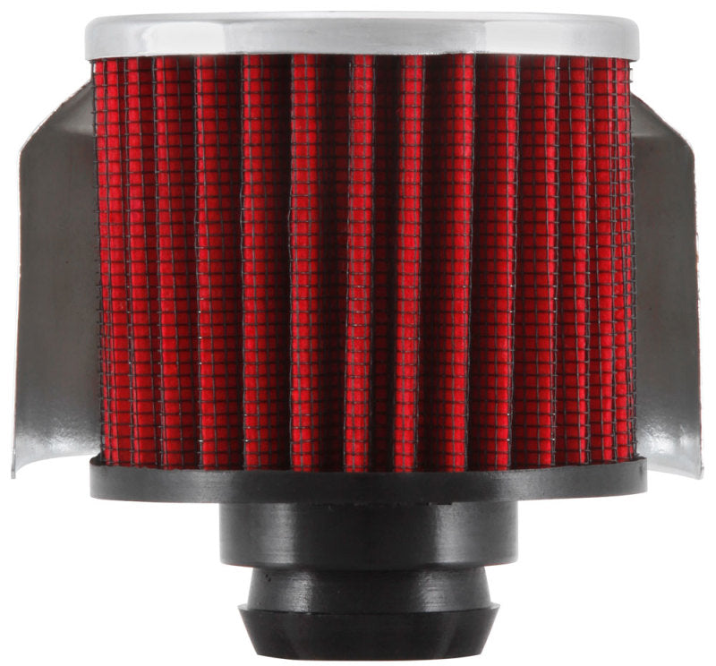 K&N 1in Flange L x 3in OD x 2.5in Height Clamp On Crankcase Vent Filter K&N Engineering