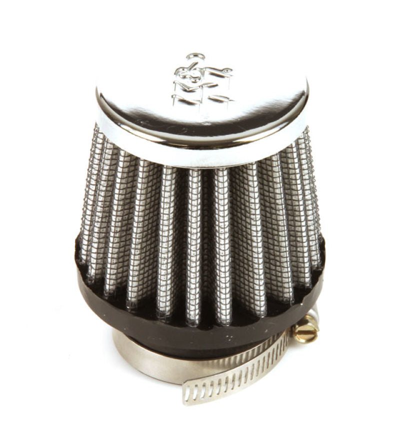 K&N Universal Chrome Filter 1 3/8 inch FLG / 2 1/2 inch Base / 2 inch Top / 2 1/4 inch Height K&N Engineering