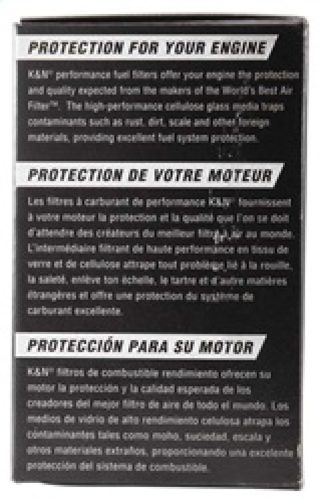 K&N Fuel Filter 88-01 Acura Integra 1.8L, 94-98 Honda Accord 2.2L K&N Engineering