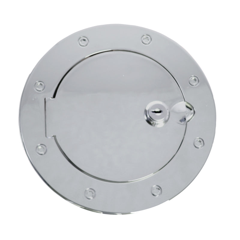 Rugged Ridge 07-18 Jeep Wrangler JK Stainless Steel Locking Gas Cap Door Rugged Ridge