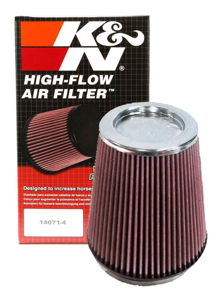 K&N Universal Air Filter 6in Flange ID x 7.5in Base / 5in OD Top x 8in H K&N Engineering