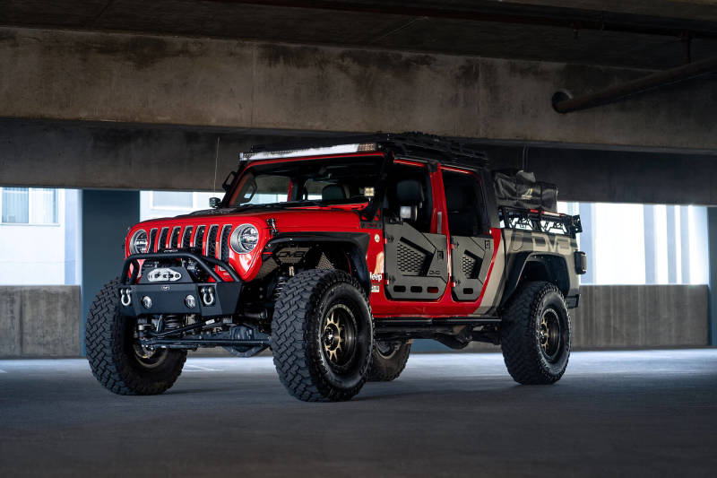 DV8 Offroad 18-22 Jeep Wrangler JL/JT Spec Series Half Doors - Front Set DV8 Offroad