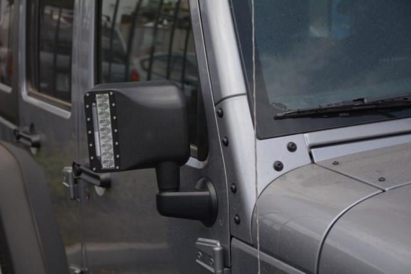DV8 Offroad 07-18 Jeep Wrangler JK LED Mirror Housing w/ Turn Signal Option DV8 Offroad