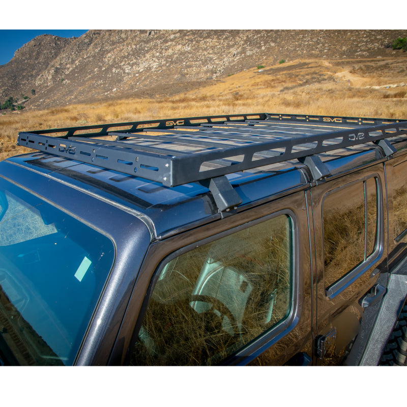 DV8 Offroad 18-21 Jeep Wrangler JL 4-Door Roof Rack DV8 Offroad