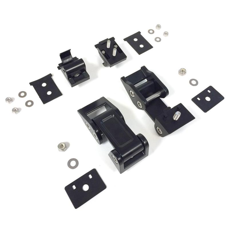 DV8 Offroad 2007-2018 Jeep Rocklaw Hood Catch System DV8 Offroad