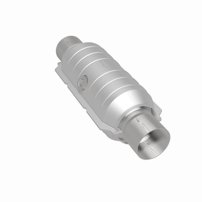 MagnaFlow Conv Univ 2in Inlet/Outlet Center/Center Round 11in Body L x 5.125in W x 15in Overall L Magnaflow