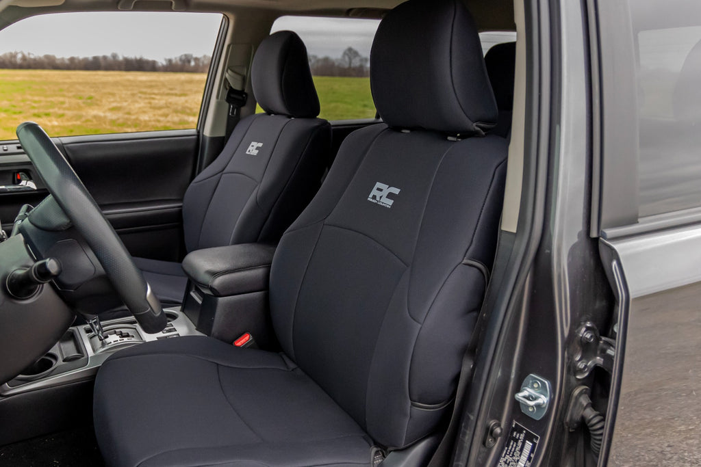 Seat Covers | FR & RR | Toyota 4-Runner 2WD/4WD (11-22) Rough Country